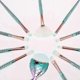 thumbnail image 4 of Pro 11pcs Makeup Brushes Set Eye Shadow Foundation Powder Eyeliner Eyelash Lip Make Up, 4 of 4
