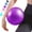 1Purple, variant on Small Exercise Ball, 9 Inch Mini Pilates Ball, Anti Burst and Slip Resistant Mini Yoga Ball for Stability, Fitness, Physical Therapy, Stretching & Core Strength Workout at Home Gym & Office