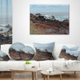 thumbnail image 3 of Designart 12" x 20" Blue Polyester Throw Pillow, 3 of 5