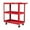 Red, variant on Jopath 3-Tier Rolling Tool Cart Utility Cart on Wheels, 450 lb Heavy Duty Rolling Tool Cart for Warehouse, Garage, Red