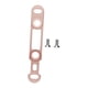 thumbnail image 4 of Adaptador de freno de disco para bicicleta de carretera, adaptador de montaje de pinza de freno de disco, pieza de 140 a 160 mm Rosa 83x13x07cm, 4 of 9
