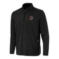thumbnail image 2 of Men's Antigua Black Boston College Eagles Perilous Quarter-Zip Pullover Top, 2 of 3