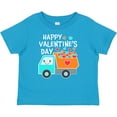 thumbnail image 3 of Inktastic Happy Valentines Day Truck Hearts Boys or Girls Baby T-Shirt, 3 of 5