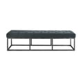 thumbnail image 4 of Serta Danes Tufted Bench with Iron Legs, 4 of 7