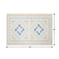 thumbnail image 5 of Better Homes & Gardens Blue & Yellow Soliel Floral 24" x 36" Accent Rug, 5 of 11