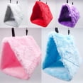 thumbnail image 3 of Bangcool Parrot Hanging Hammock Triangle Thickened Warm Bird Cage Hammock Parrot Nest Bed, 3 of 8