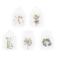 thumbnail image 3 of Qocolhg 20Pcs Large Size DIY Bookmarks, Transparent Dried Flower Bookmarks,Flower Bookmarks Maker, Handmade DIY Transparent Beautiful Flower Page, Clearance, 3 of 6