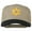 Black Khaki, variant on Jewish Star Embroidered Pigment Dyed Cap - Black Charcoal OSFM