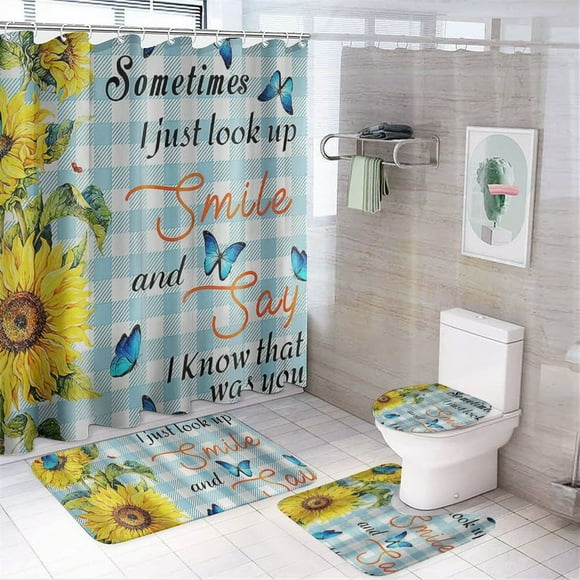 Sunflower Bathroom Set