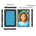 thumbnail image 2 of FIEWESEY for Vastking KingPad K10 Pro Tablet Case,Heavy-Duty Drop-Proof Shock-Resistant Kids Friendly Rugged Cover for Vastking KingPad K10 Pro 10.1 inch+Screen Protector (Black/Blue,2 Pcs), 2 of 6