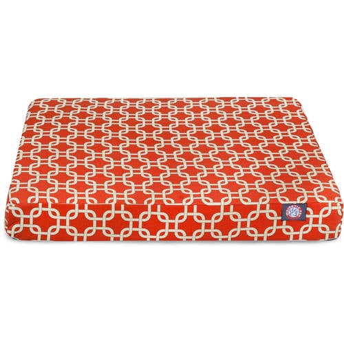 Links Large Orthopedic Memory Foam Rectangle Dog Bed