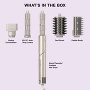 Shark FlexStyle Air Styling & Drying System, Hair Dryer & Multi-Styler, Curlers & Brushes, HD430 Stone