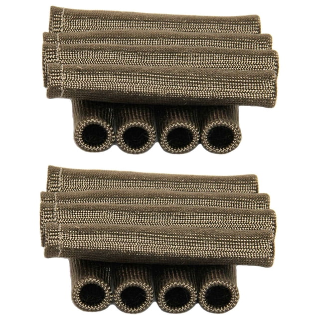 16Pcs 2500° for Spark Plug Wire Boots Protector Sleeve Heat Shield Cover for LS1/ Titanium