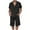 Black, variant on VBTAPA Men's Summer Beach Outfits 2 Piece Short Sleeve Button Down Shirts and Shorts Set Baggy Comfy Lounge Sets with Pockets Sales of Today Army Green M