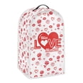 thumbnail image 2 of HELLHERO Heart and Rose Pattern Protective 15.94"H x 9.45"L x 7.28"W Food Processor Cover Reusable Cover Coffee Machine Dust Cover for Home Kitchen Indoor, 2 of 6
