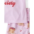 thumbnail image 4 of The Children's Place Girls Short Sleeve Pancake Society Pajamas, Sizes XS-XXL, 4 of 4