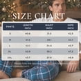 thumbnail image 4 of U2SKIIN Mens Fleece Pajama Pants, Comfy Plaid Lounge PJ Bottoms with Pockets,(Dark-Blue Plaid,S), 4 of 6