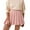 Pink, variant on HXWCHs High Waist Pleated Flared Skirt Women Casual A Line Mini Summer Fall Fashion Outfit Blue M