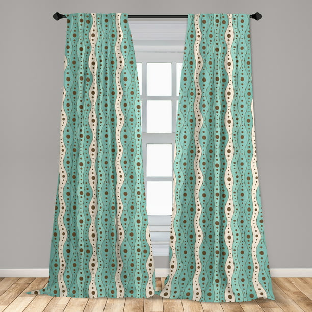 Window Ds For Living Room Bedroom, Teal And Brown Curtains For Living Room