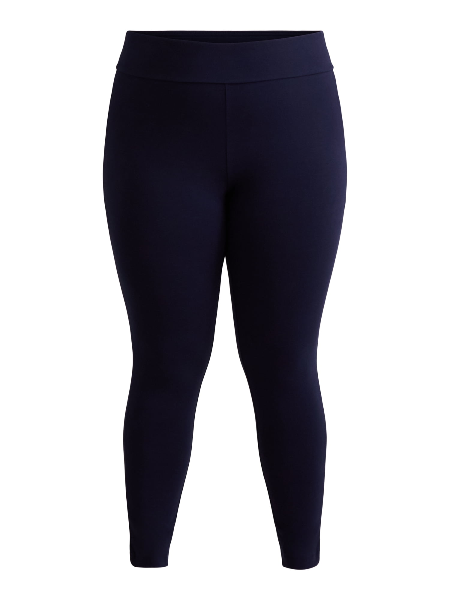 Terra & Sky Women's Plus High Waist Full Length Leggings, Sizes 0X-5X