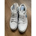 thumbnail image 4 of Ni - ke Ni - ke Womens Air Jordan white/blue Basketball Shoes Sneakers 10, 4 of 5