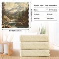thumbnail image 6 of Yayeee 6 Pack Kitchen Dish Cloths for Washing Dishes Soft Absorbent Microfiber Towels, Snow Mountains, 6 of 9