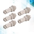 thumbnail image 1 of 5 Pcs Aviation Connector Plug GX16 16mm Pure Copper Silver-Plated Pins Thread Male Female Panel Metal Wire Connector Adapter, 1 of 8