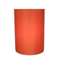 thumbnail image 3 of Aspen Creative 31125 Transitional Drum (Cylinder) Shaped Spider Construction Lamp Shade in Redwood, 8" wide (8" x 8" x 11"), 3 of 5