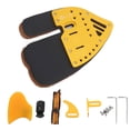 thumbnail image 2 of Pestaña de Dedo de Tiro con Arco Equipo de Protección de Dedo de aleación de Aluminio de Cuero Genuino para Competitiva de Arco Recurvo ANGGREK  Otros, 2 of 8