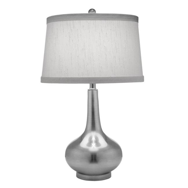 Stiffel TL6780AN 27 in. Antique Nickel Table Lamp with Global White