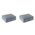 thumbnail image 1 of (2-Pack) Rinsvye Sateen Quilt Down Jacket Under Bed Storage for Blankets Storage Bag Compression Bag Under Crib Storage Silk Quilt Finishing Bag Under Bed Storage Bags Down Jacket and Bedding Storag, 1 of 5