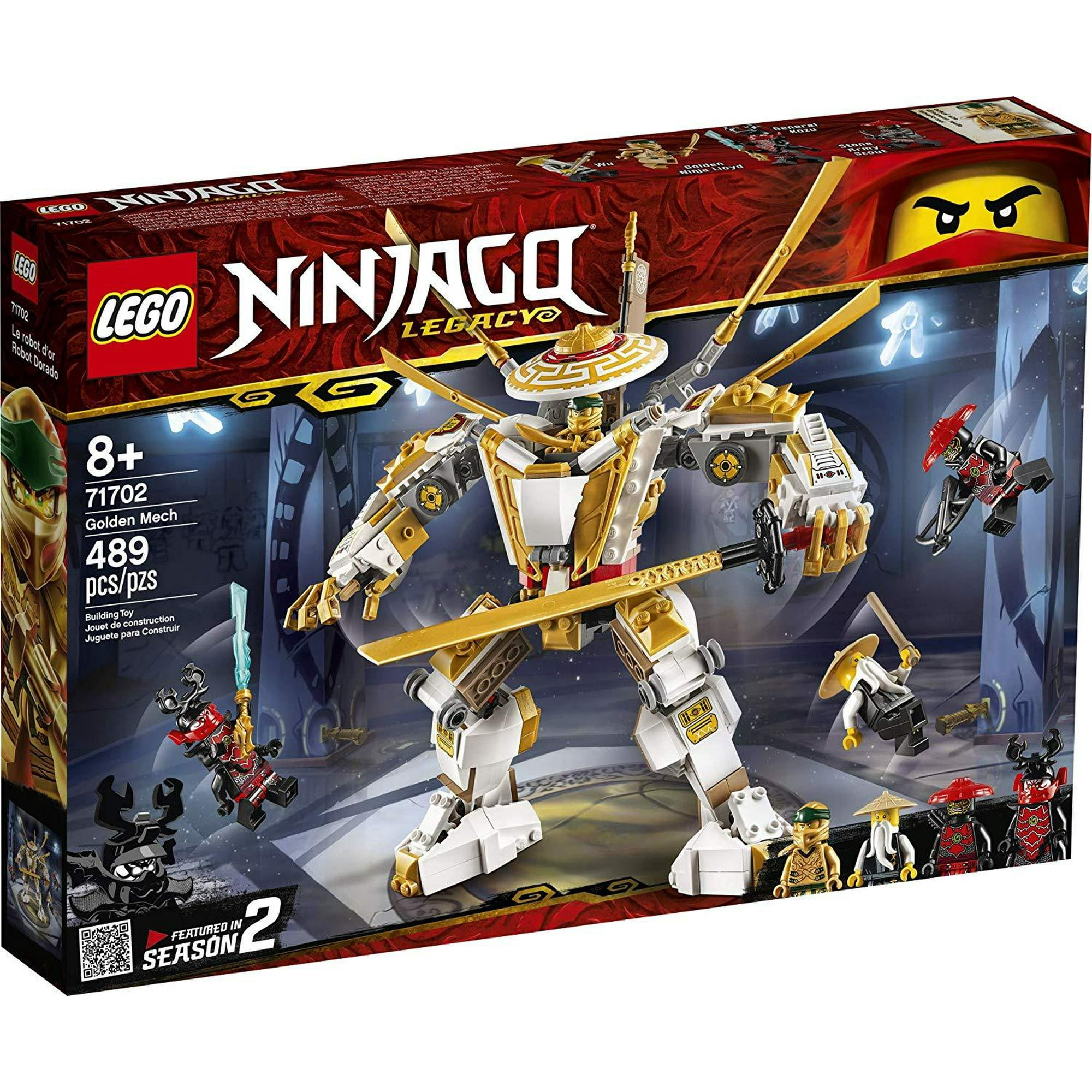 Lego Ninjago Golden Mech 489 pcs