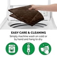 thumbnail image 5 of Furhaven ThermaNAP Self-Warming Cat Bed for Indoor Cats & Large/Medium Dogs, Washable & Reflects Body Heat - Quilted Faux Fur Reflective Bed Mat - Espresso, Large, 5 of 9