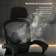 thumbnail image 5 of Silla Gamer Balam Rush Ergonomica Reclinable 140° 130kg Reposapies negro, 5 of 6
