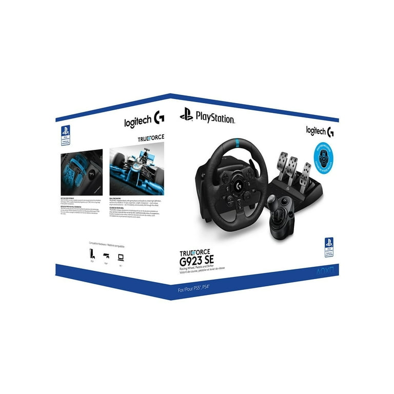 Logitech G923 Racing Wheel and Pedals + Logitech G Driving Force Logitech G923 Racing Wheel and Pedals + Logitech G Driving Force