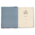 thumbnail image 4 of KJV Holy Bible, Note-taking Bible, Faux Leather Hardcover - King James Version, Blue Floral Printed, 4 of 5