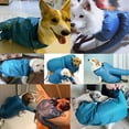 thumbnail image 6 of Goaxuzt Dog Drying Coat Portable Pet Quick Dry Bag Grooming Accessories Use with Hair Dryer for Dogs and Cats, S, 6 of 8