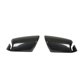 thumbnail image 4 of 2pcs Side Mirror Cover Carbon Fiber Color Wing Mirror Cap Replacement for Kia Niro EV SG2, 4 of 5