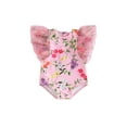 thumbnail image 2 of Aojekbee Baby Girl Swimwear Summer Cute Floral Print Monokini Swimsuits for Toddler Bathing Suits Beachwear, 2 of 10