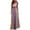 Multicolor, variant on IROINNID Women's Sling Mesh Long Dress Banquet Evening Dress A-Line Solid Color Dress