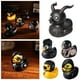 thumbnail image 2 of Figura de acción decorativa de PVC con diseño de diablo punk y pato de piedra, ideal para mesa, coche, interior, salpicadero de camión, escritorio, colección, regalo., 2 of 5