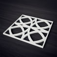 thumbnail image 4 of Ekena Millwork 11 3/8"W x 11 3/8"H x 3/8"T Small Fleetwood Decorative Fretwork Wall Panels in Architectural Grade PVC, 4 of 10