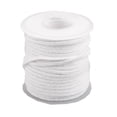 thumbnail image 1 of Rollo de núcleo de mechas de velas de algodón puro trenzado para manualidades de fabricación de velas, fácil de usar. 24 capas 61m, 1 of 9