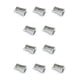thumbnail image 1 of Moyic Metal Mini Pencil Sharpeners Classical Silver Sharpening Office Learning Tools School Pencils Manual Alloy Bulk Plata 10Conjunto, 1 of 6