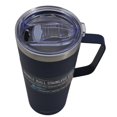 thumbnail image 3 of GRAPHYTE Double Wall Vacuum Insulated Stainless Steel Mugs with Handle and Slider Lid, Navy (16oz), 3 of 4