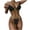 Black, variant on fartey Thong Bikini Swimsuit for Women Brazilian Bottom Triangle Bikinis Top Bathing Suit Beachwear