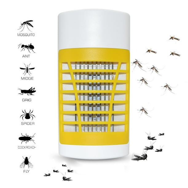 Bug Zapper Light Bulb Indoor Plug In 1 Pack,Electronic Mosquito Killer