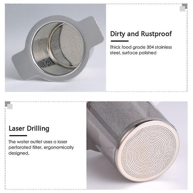 Filtro colador de té de fugas Accesorios de cocina a base de hierbas Infusores de té reutilizables LingWen 8390611015718