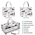 thumbnail image 2 of Large Capacity Tote Bag,Scribble Dogs Handbag Fashion Luxury Tote Bag,15.7"x13"x 5.1" Inches,Laptop Compatible, 2 of 6