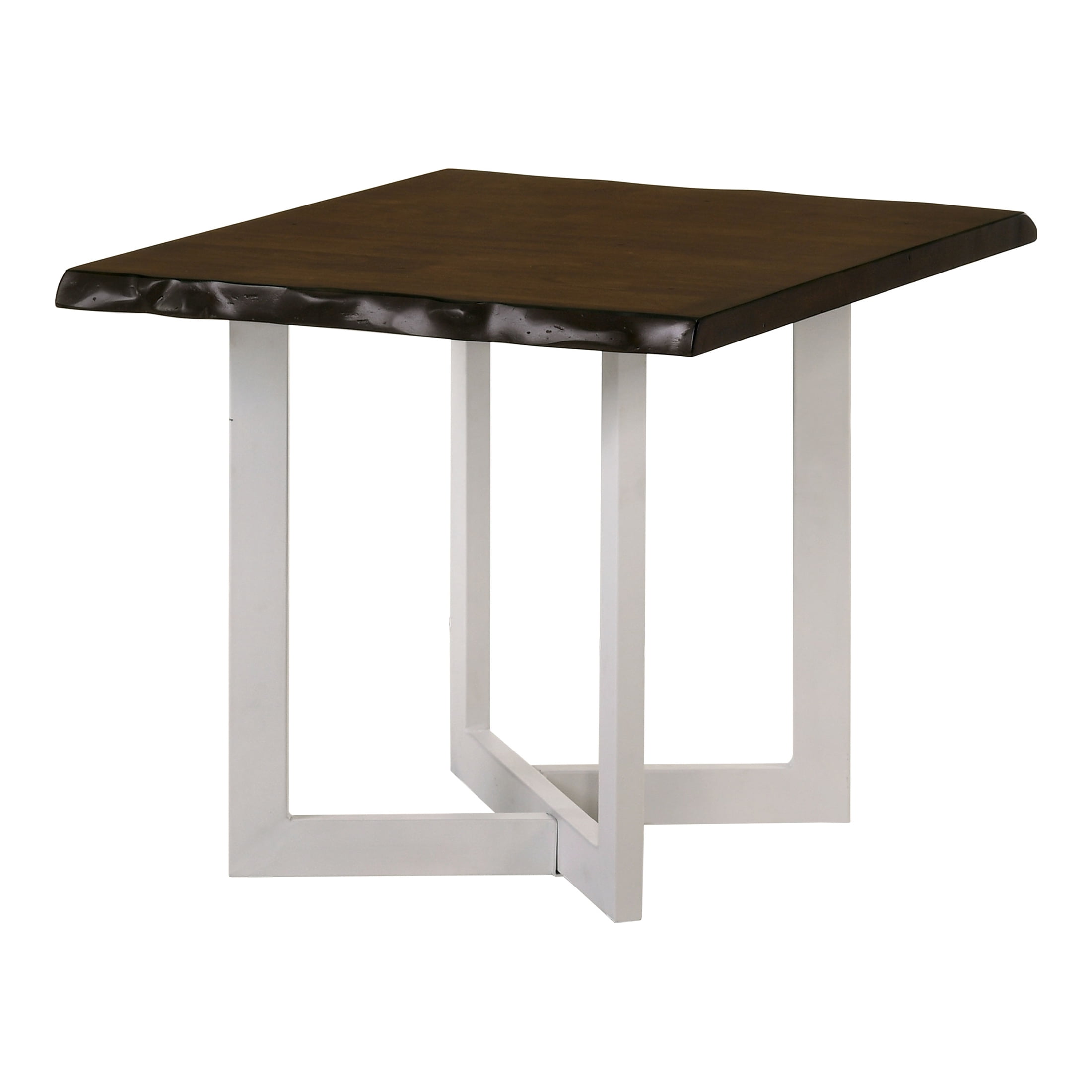 Furniture of America Zart 2-Piece Coffee Table Set, Oak